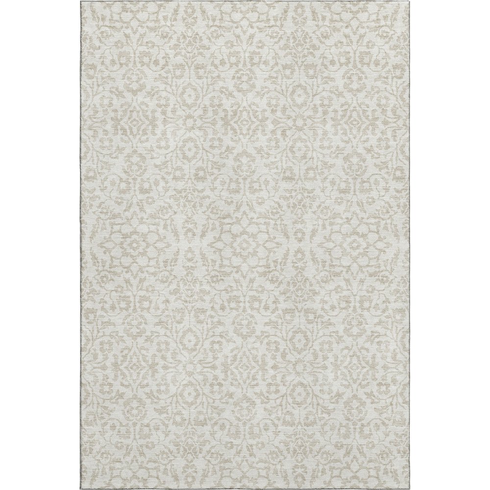 Premium Machine Washable Mayfield AMF920 Ivory 2'6" x 3'10" Rug. Picture 1