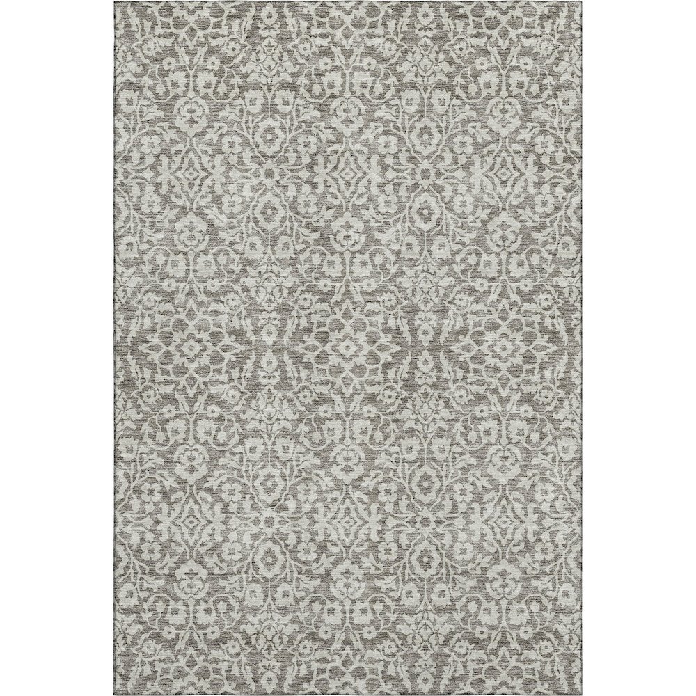 Premium Machine Washable Mayfield AMF920 Taupe 2'6" x 3'10" Rug. Picture 1
