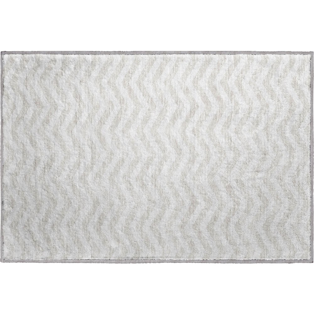 Premium Machine Washable Mayfield AMF922 Ivory 1'8" x 2'6" Rug. Picture 1