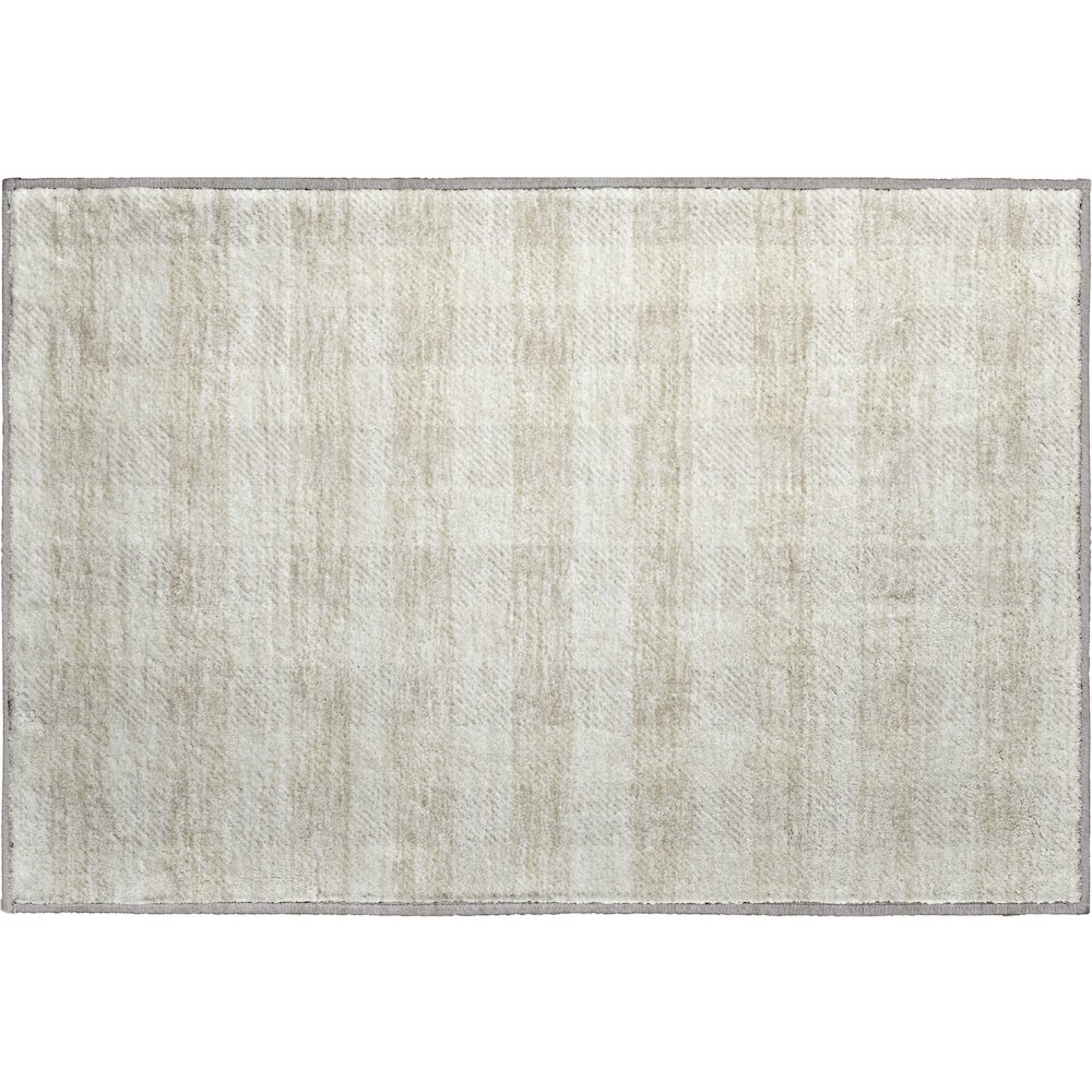Premium Machine Washable Mayfield AMF924 Ivory 1'8" x 2'6" Rug. Picture 1