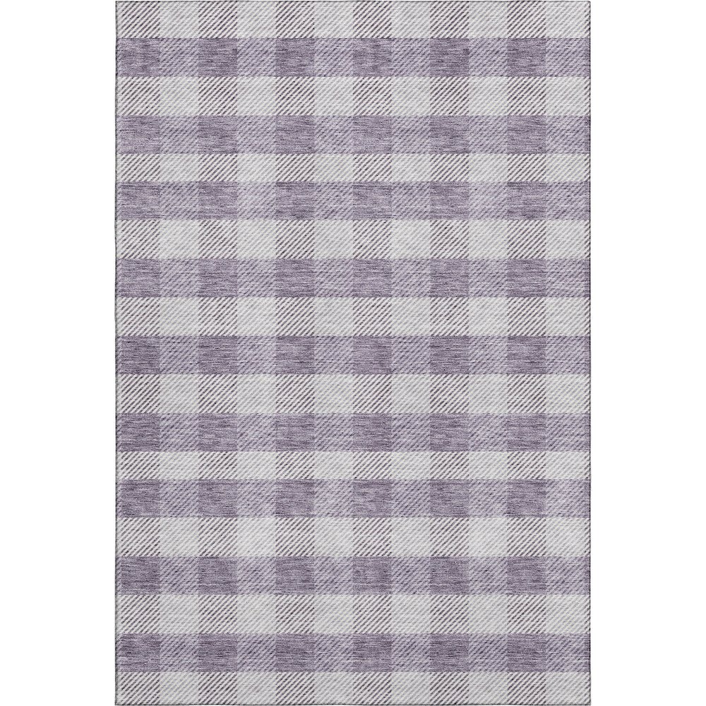 Premium Machine Washable Mayfield AMF924 Lavender 2'6" x 3'10" Rug. Picture 1