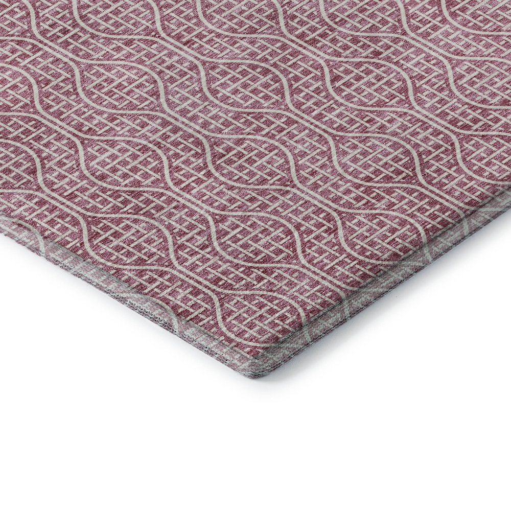 Premium Machine Washable Mayfield AMF926 Blush 1'8" x 2'6" Rug. Picture 3
