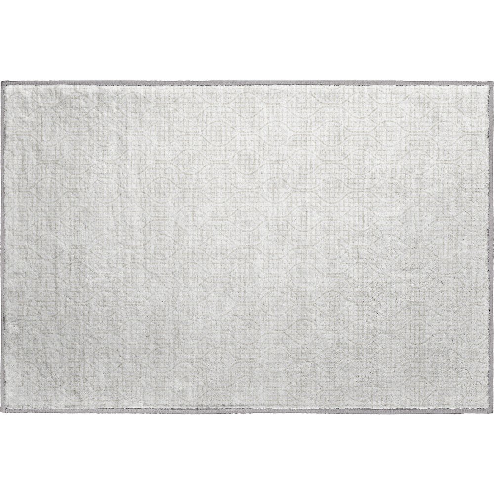 Premium Machine Washable Mayfield AMF926 Ivory 1'8" x 2'6" Rug. Picture 1