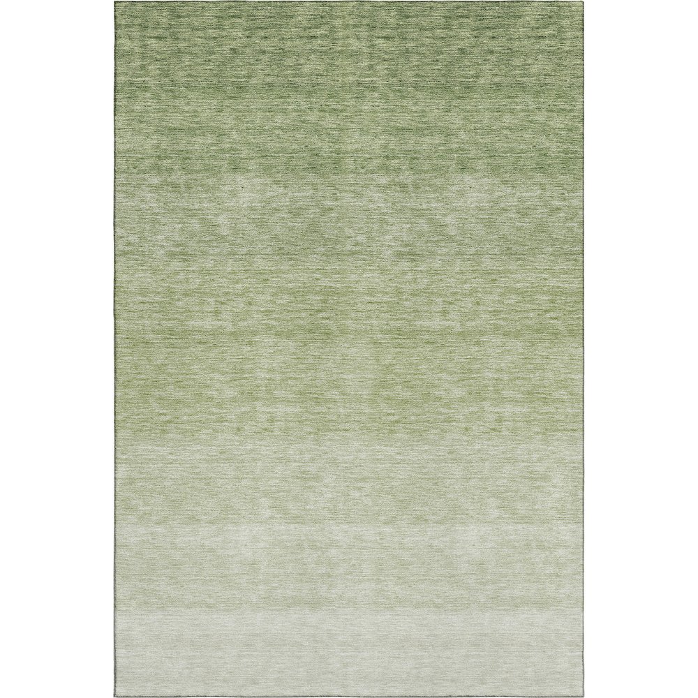 Premium Machine Washable Mayfield AMF928 Green 2'6" x 3'10" Rug. Picture 1