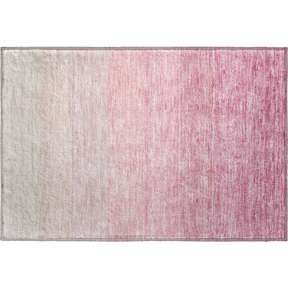 Premium Machine Washable Mayfield AMF928 Pink 1'8" x 2'6" Rug. Picture 1