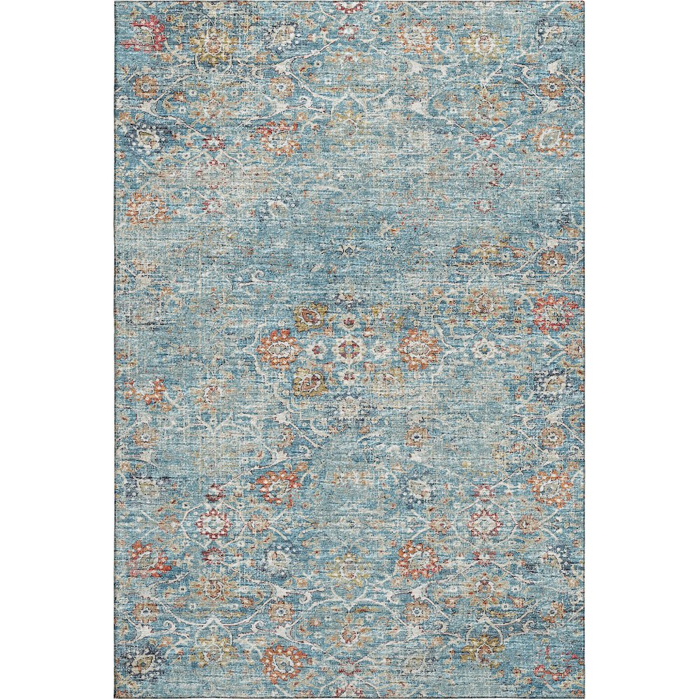 Premium Machine Washable Mayfield  Multi 2'6" x 3'10" Rug. Picture 1