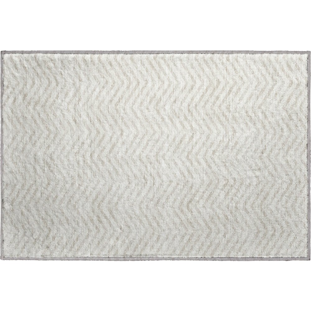 Premium Machine Washable Mayfield AMF934 Ivory 1'8" x 2'6" Rug. Picture 1