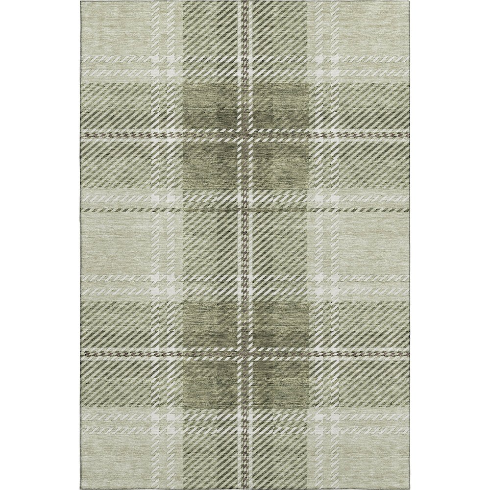 Premium Machine Washable Mayfield AMF935 Aloe 2'6" x 3'10" Rug. Picture 1