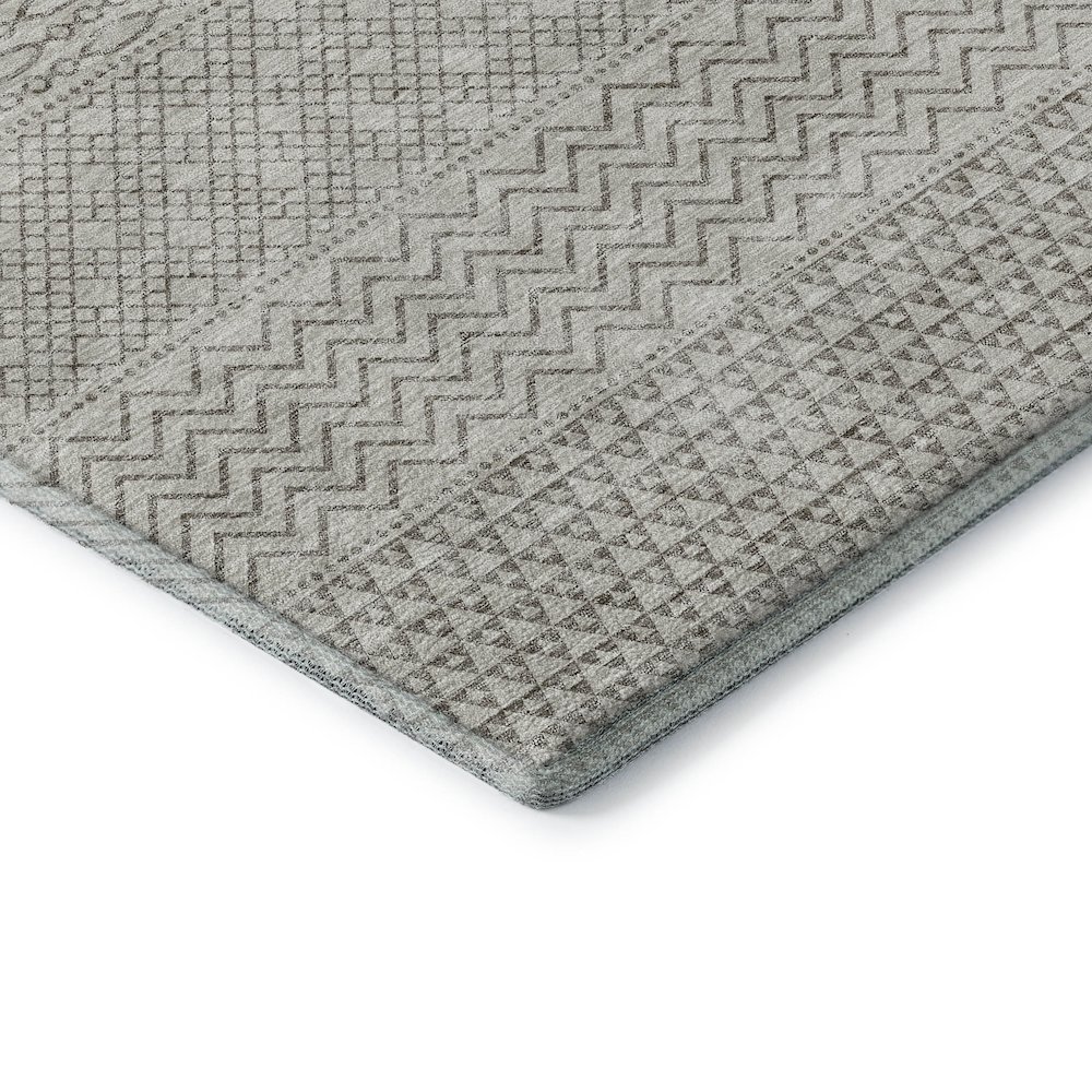 Premium Machine Washable Mayfield AMF939 Beige 1'8" x 2'6" Rug. Picture 3