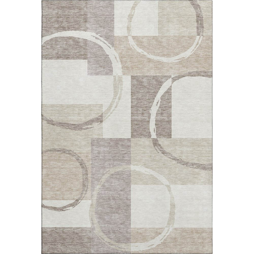 Premium Machine Washable Mayfield AMF943 Ivory 2'6" x 3'10" Rug. Picture 1