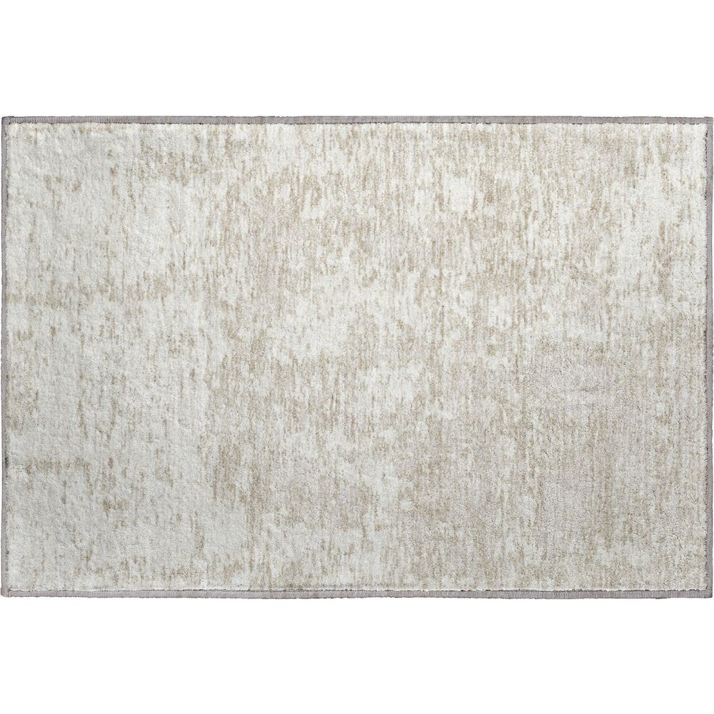 Premium Machine Washable Mayfield AMF946 Ivory 1'8" x 2'6" Rug. Picture 1