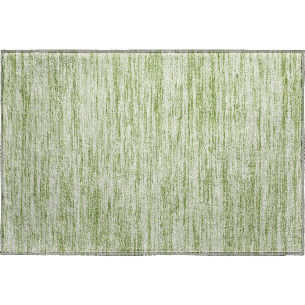 Premium Machine Washable Mayfield AMF951 Aloe 1'8" x 2'6" Rug. Picture 1