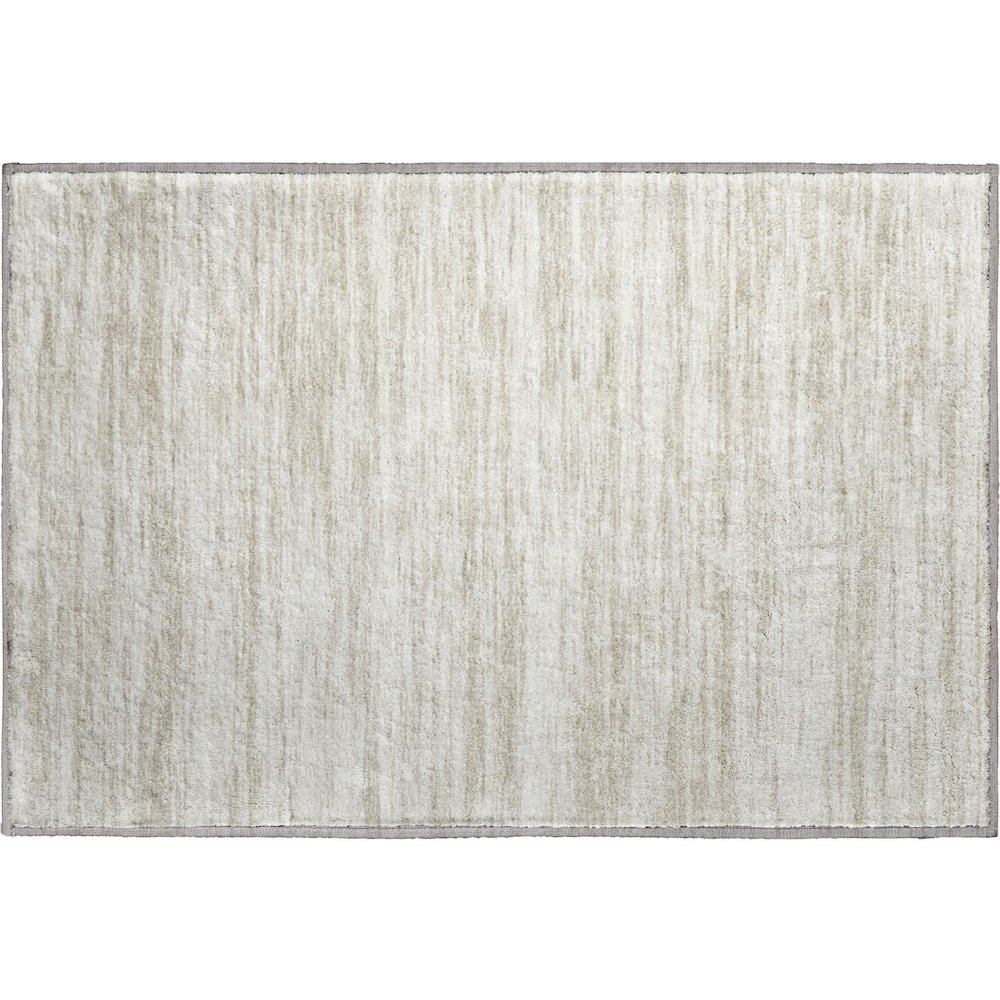 Premium Machine Washable Mayfield AMF951 Ivory 1'8" x 2'6" Rug. Picture 1