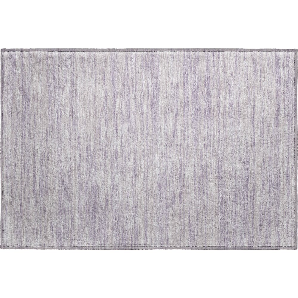 Premium Machine Washable Mayfield AMF951 Lavender 1'8" x 2'6" Rug. Picture 1