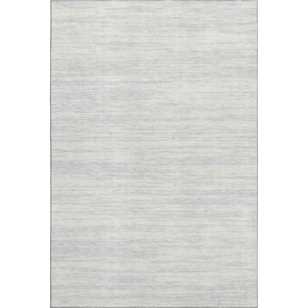 Premium Machine Washable Mayfield AMF951 Silver 2'6" x 3'10" Rug. Picture 1