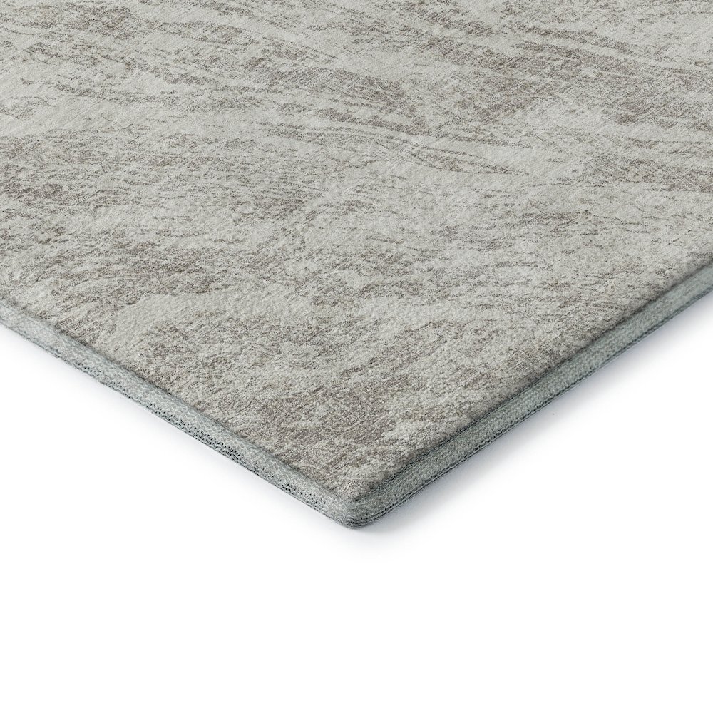 Premium Machine Washable Mayfield AMF971 Beige 1'8" x 2'6" Rug. Picture 3
