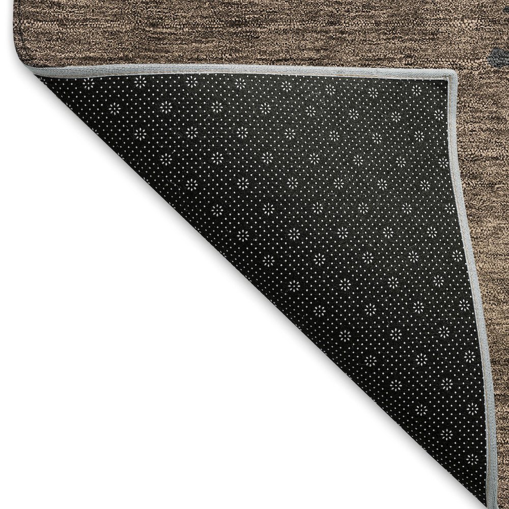 Premium Machine Washable Mayfield AMF975 Chocolate 1'8" x 2'6" Rug. Picture 2