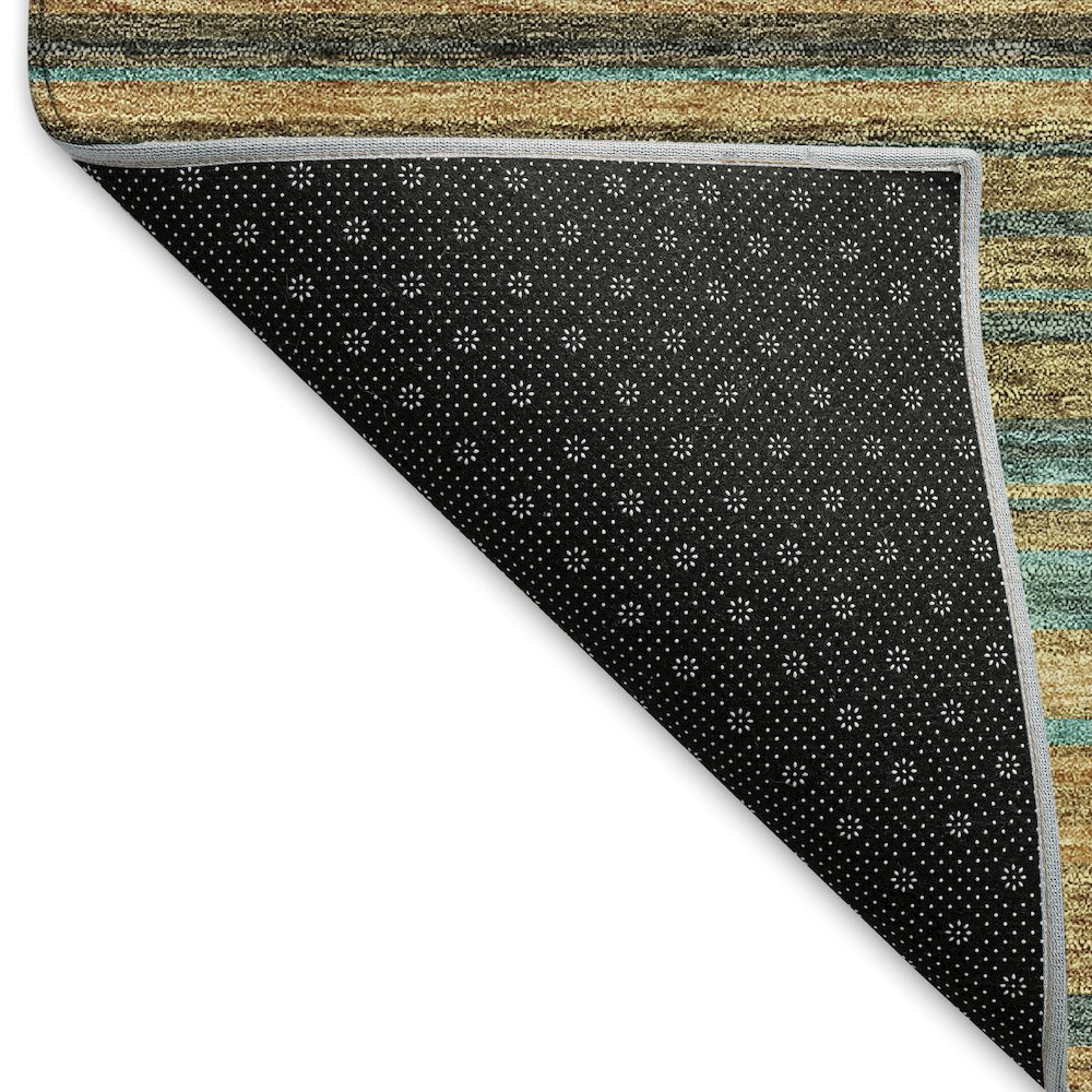 Premium Machine Washable Mayfield AMF979 Wheat 1'8" x 2'6" Rug. Picture 2