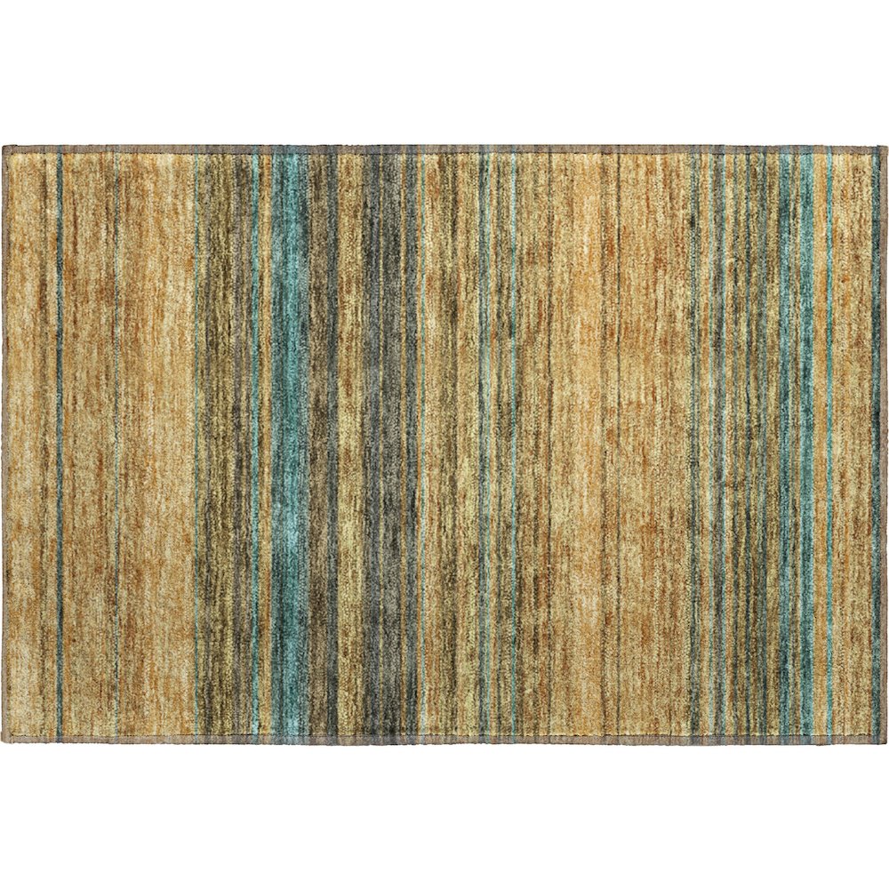 Premium Machine Washable Mayfield AMF979 Wheat 1'8" x 2'6" Rug. Picture 1