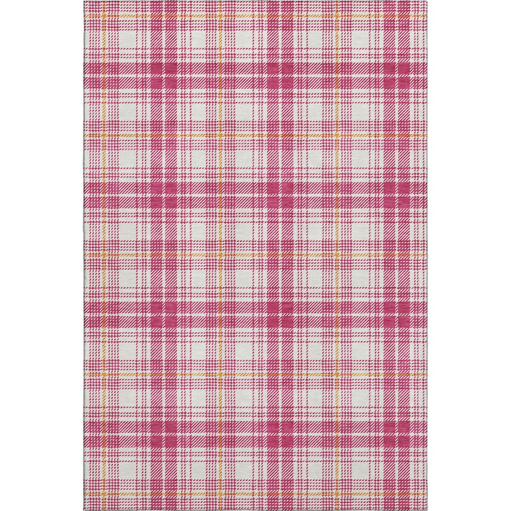 Premium Machine Washable Mayfield AMF993 Blush 2'6" x 3'10" Rug. Picture 1