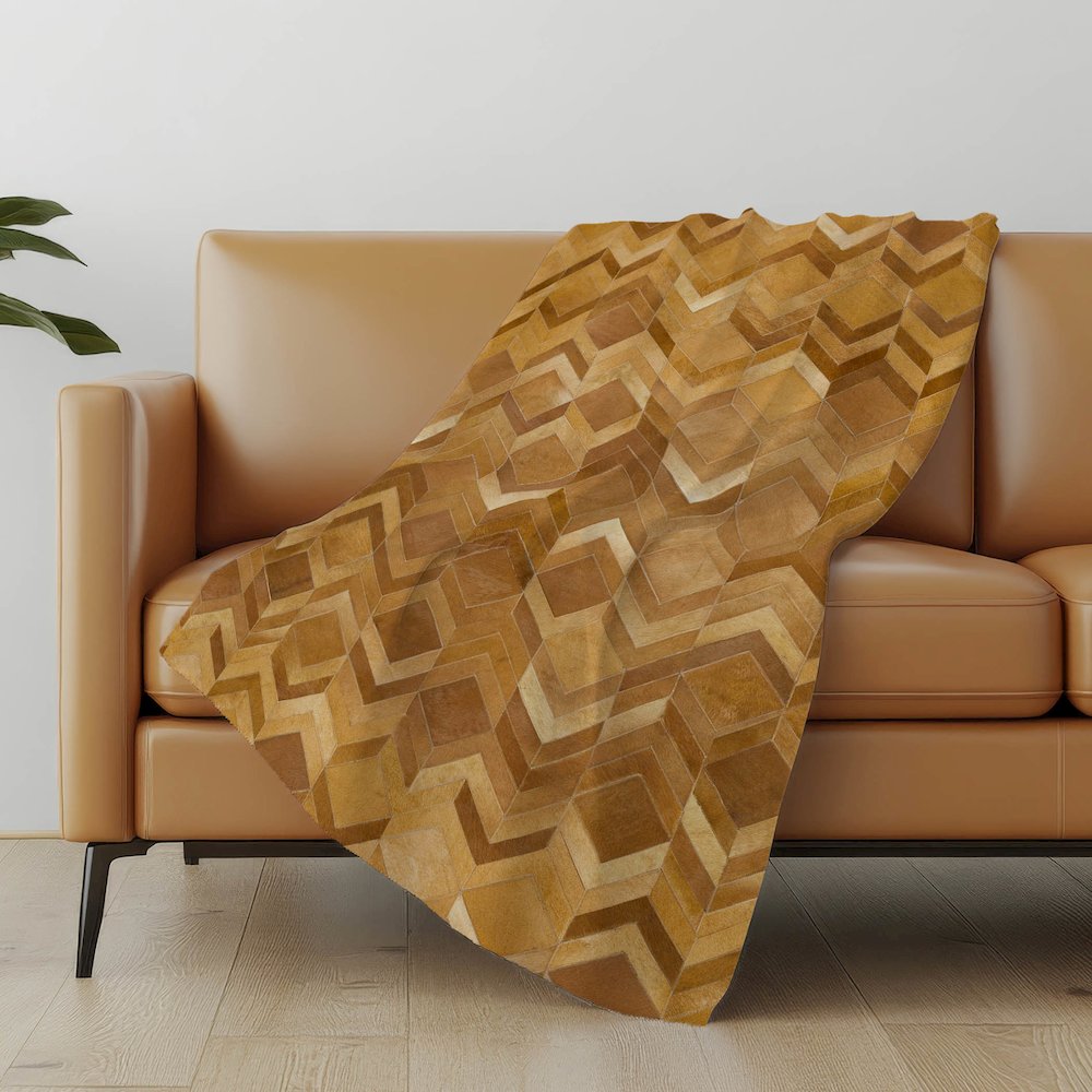 Premium Machine Washable ASB100 Brown 50" x 70" Sherpa Throw Blanket. Picture 4