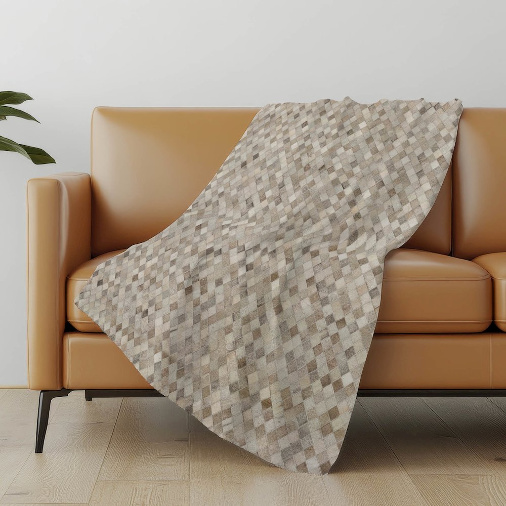 Premium Machine Washable ASB101 Gray 50" x 70" Sherpa Throw Blanket. Picture 4