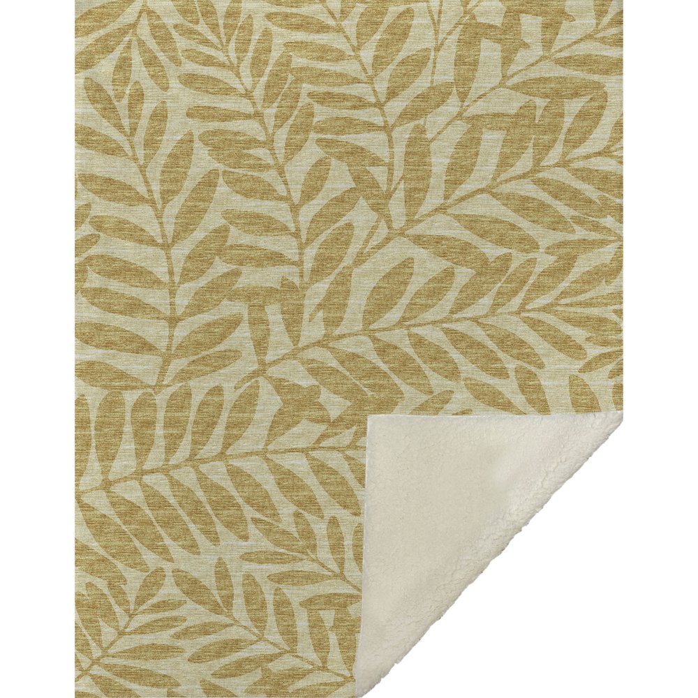 Premium Machine Washable ASB111 Gilded 50" x 70" Sherpa Throw Blanket. Picture 1