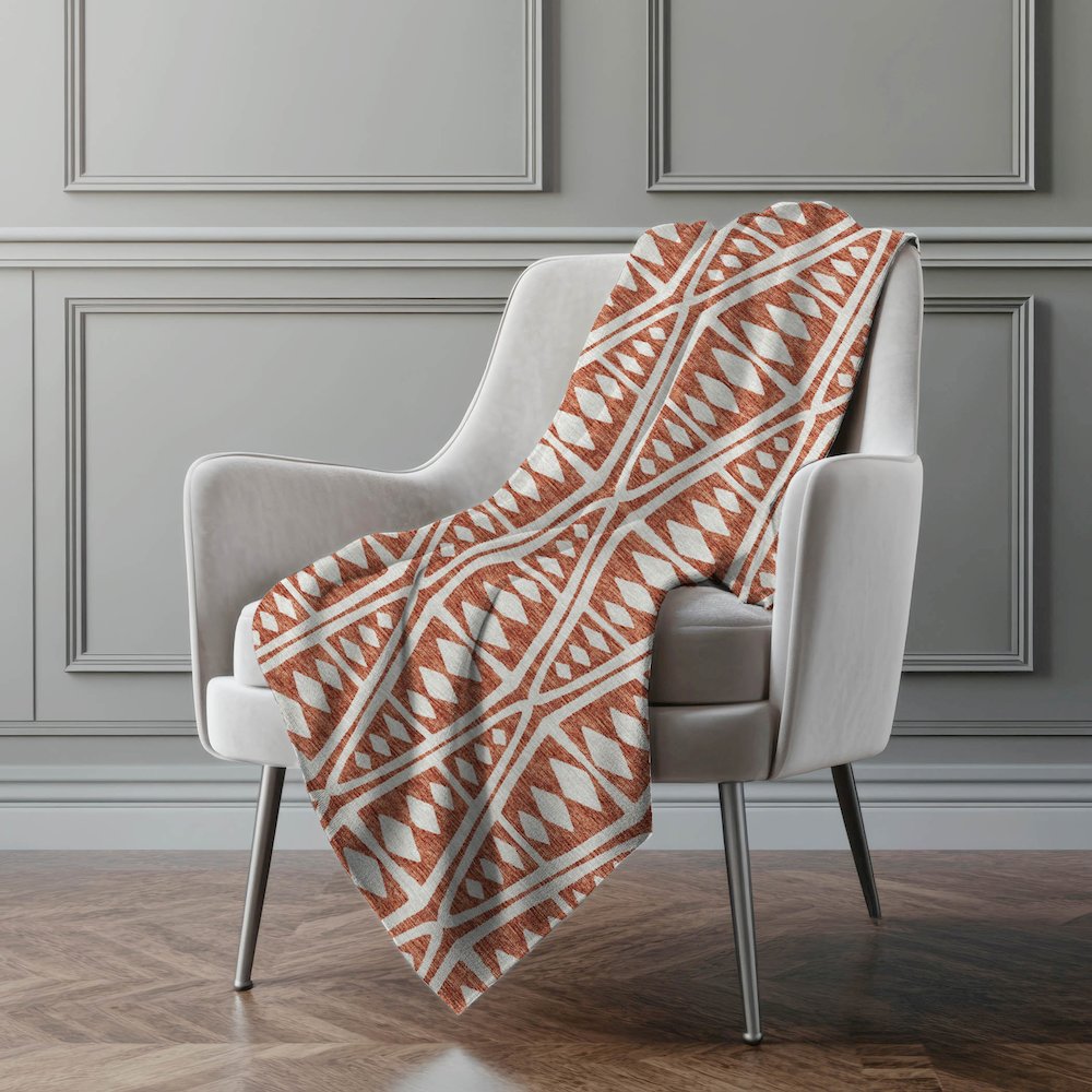 Premium Machine Washable ASB112 Canyon 50" x 70" Sherpa Throw Blanket. Picture 5