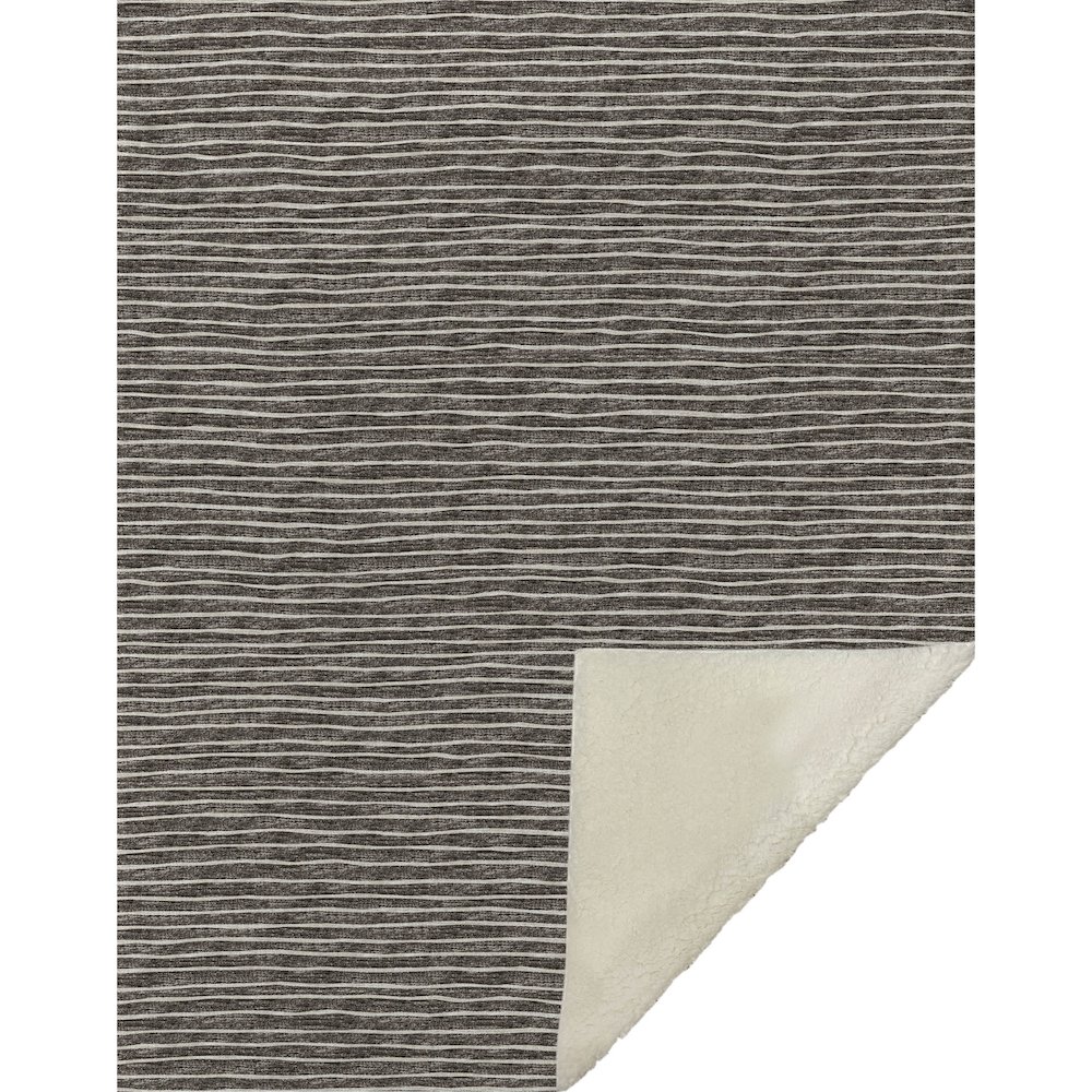 Premium Machine Washable ASB138 Chocolate 50" x 70" Sherpa Throw Blanket. Picture 1