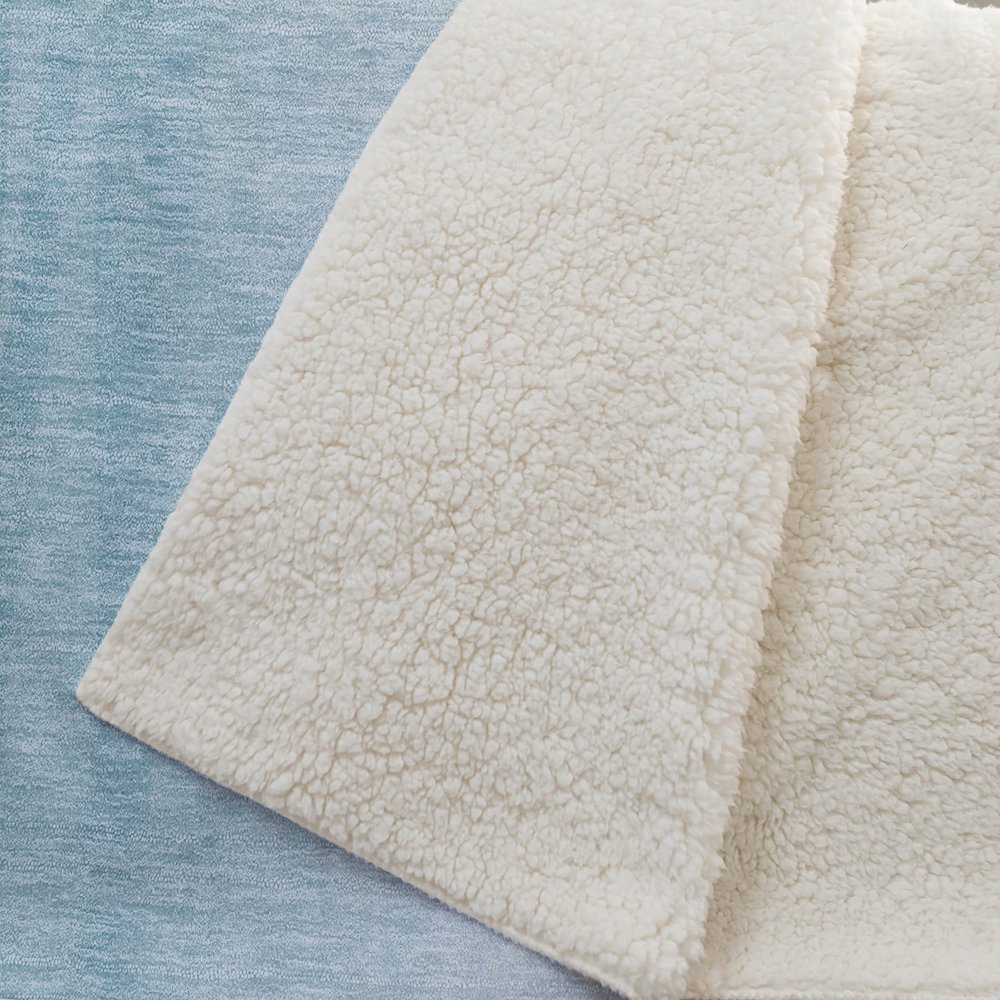Premium Machine Washable ASB146 Poolside 50" x 70" Sherpa Throw Blanket. Picture 2