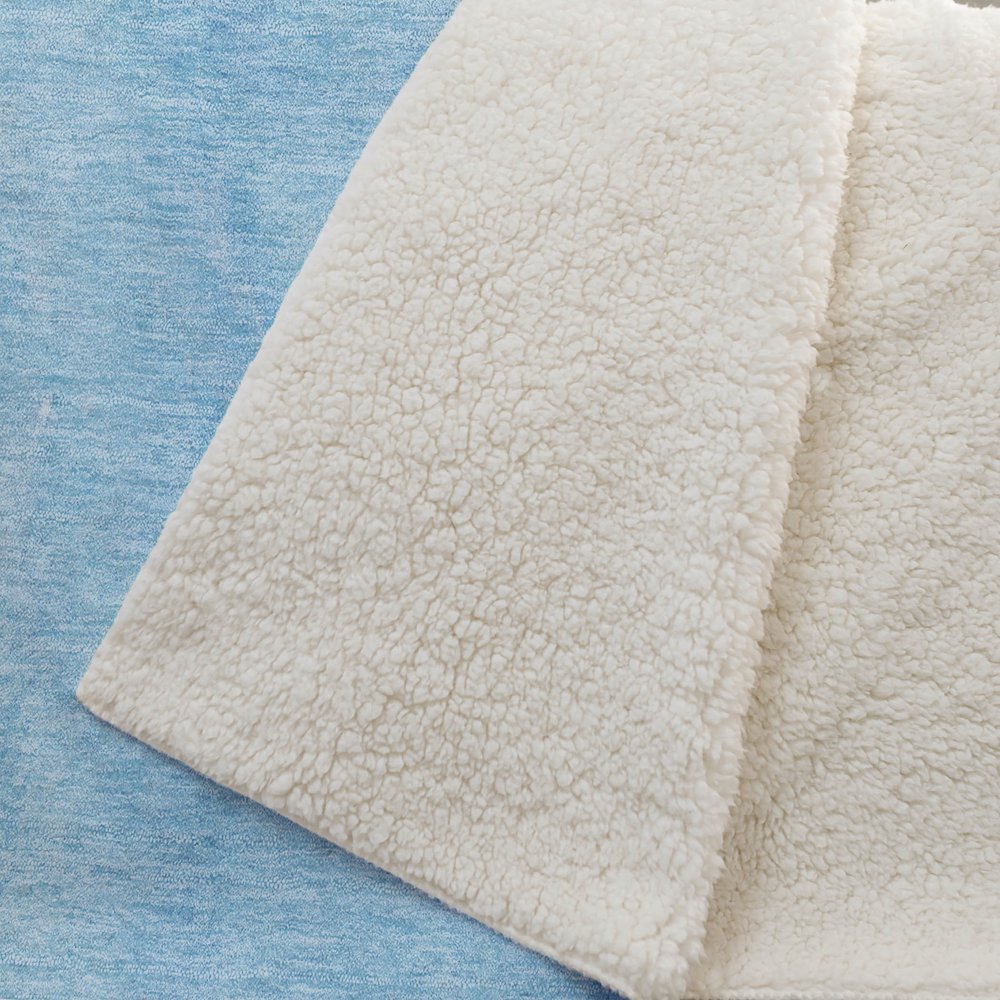 Premium Machine Washable ASB148 Ocean 50" x 70" Sherpa Throw Blanket. Picture 2
