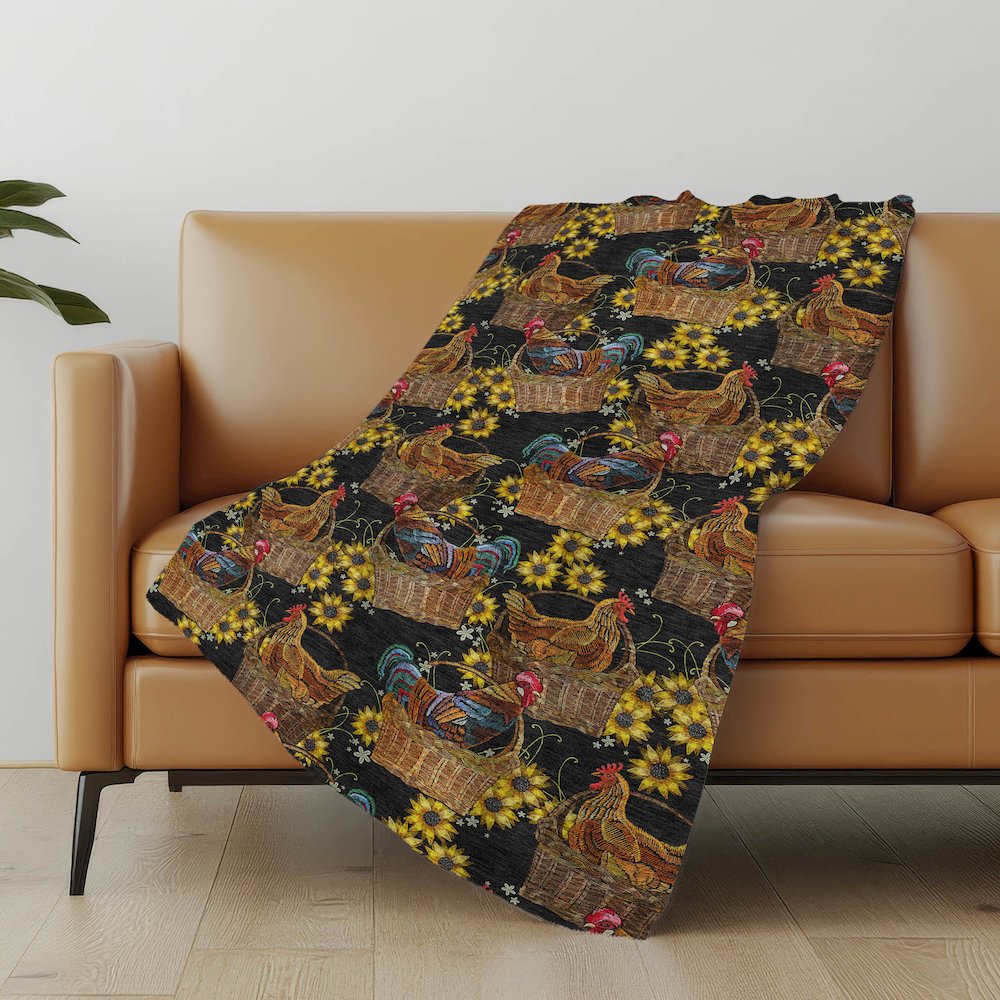 Premium Machine Washable ASB157 Midnight 50" x 70" Sherpa Throw Blanket. Picture 4