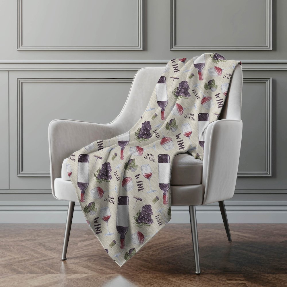 Premium Machine Washable ASB169 Ivory 50" x 70" Sherpa Throw Blanket. Picture 5