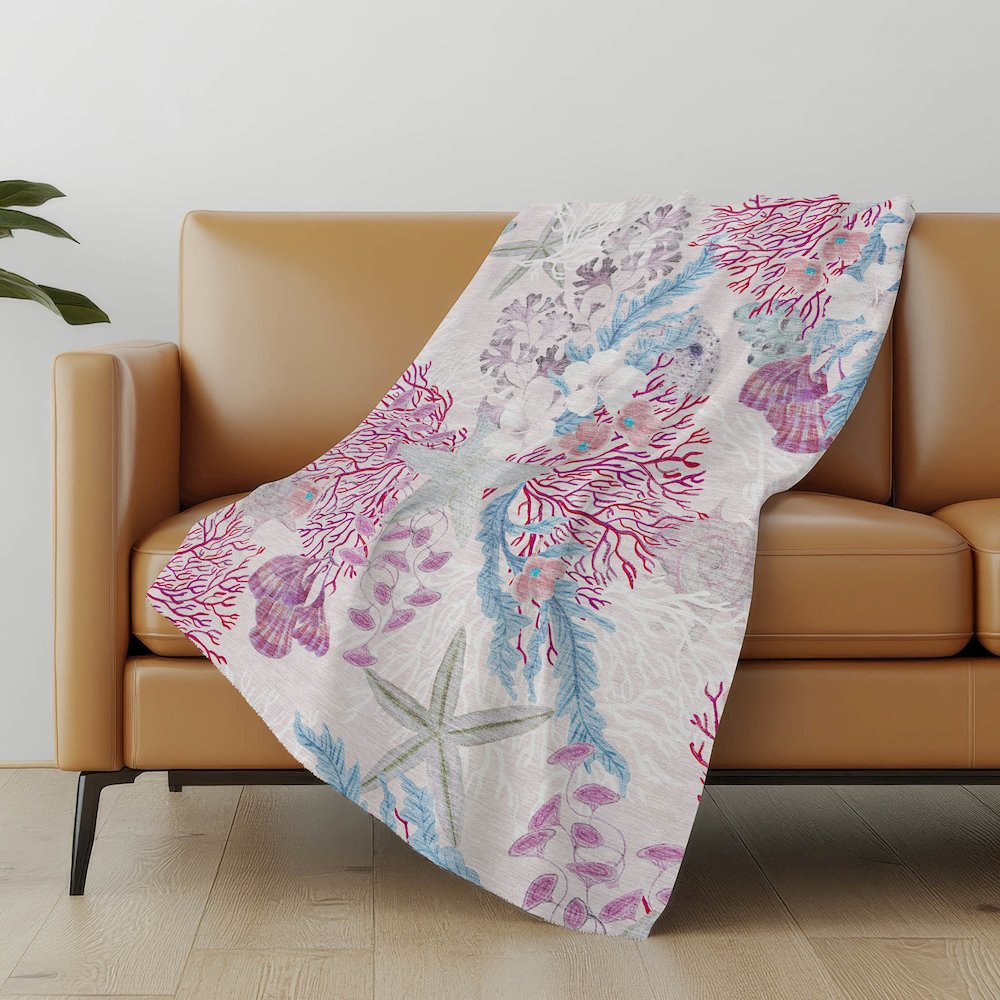 Premium Machine Washable ASB180 Raspberry 50" x 70" Sherpa Throw Blanket. Picture 4