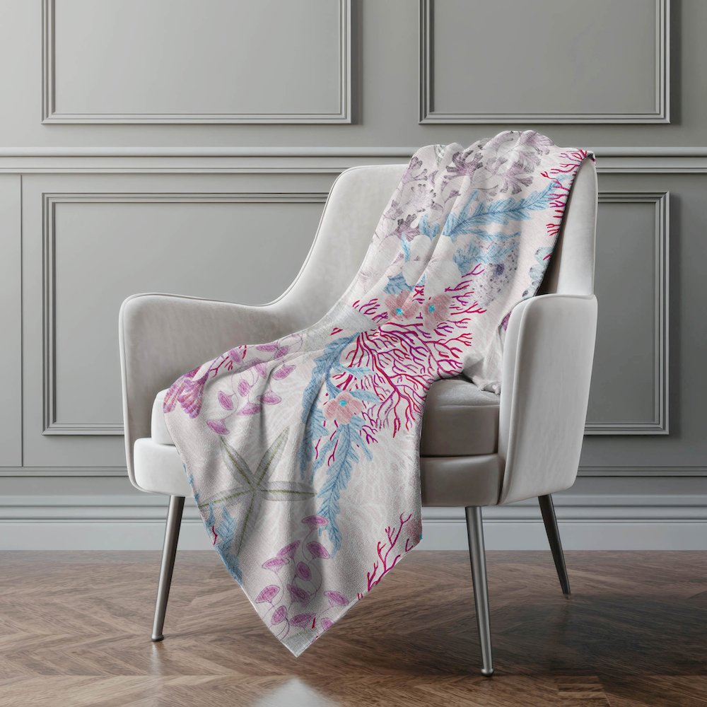 Premium Machine Washable ASB180 Raspberry 50" x 70" Sherpa Throw Blanket. Picture 5