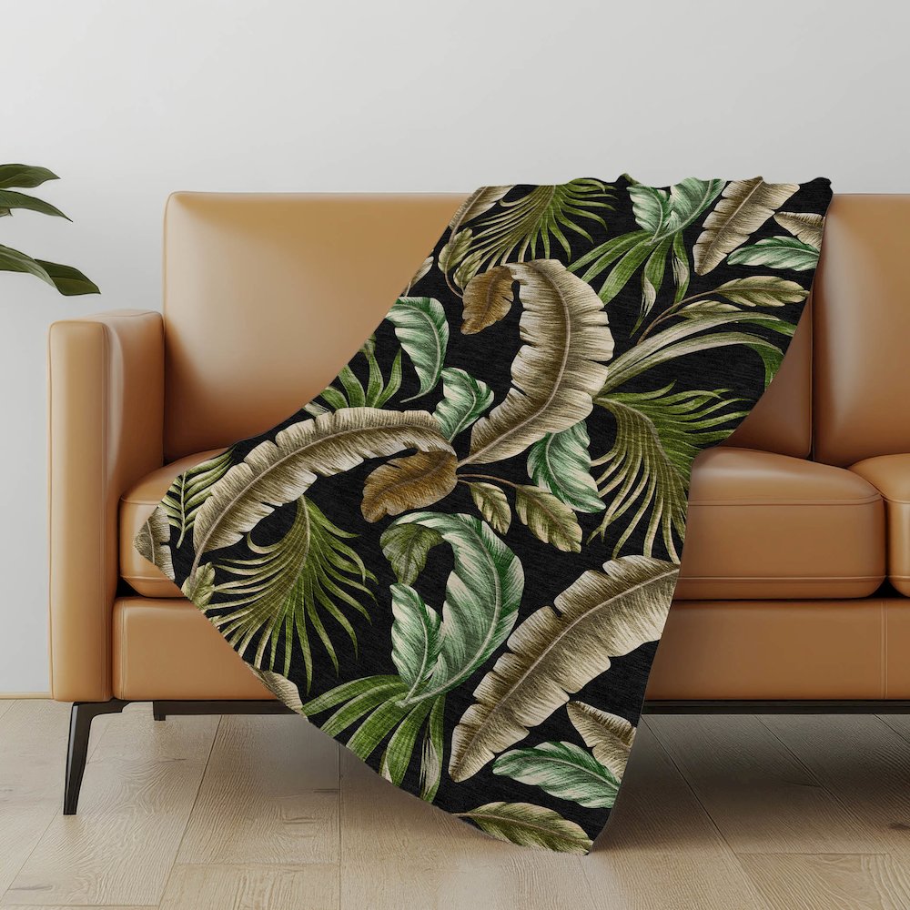 Premium Machine Washable ASB196 Midnight 50" x 70" Sherpa Throw Blanket. Picture 4