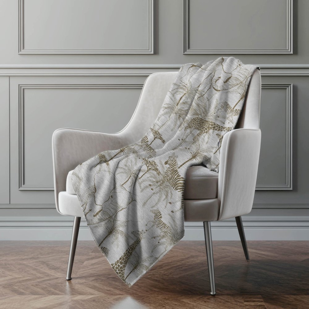 Premium Machine Washable ASB202 Fog 50" x 70" Sherpa Throw Blanket. Picture 5