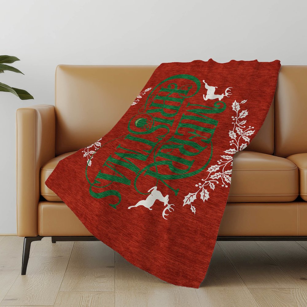 Premium Machine Washable ASB217 Ruby 50" x 70" Sherpa Throw Blanket. Picture 4