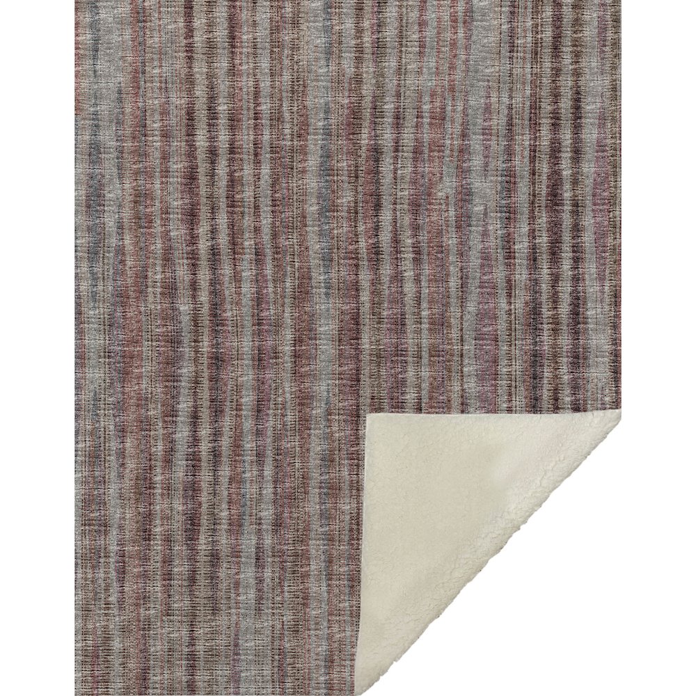 Premium Machine Washable ASB31 Burgundy 50" x 70" Sherpa Throw Blanket. Picture 1