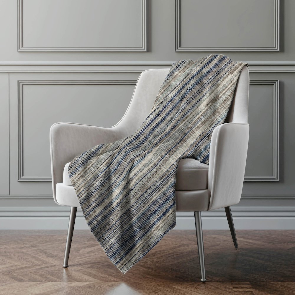 Premium Machine Washable ASB31 Earth 50" x 70" Sherpa Throw Blanket. Picture 5