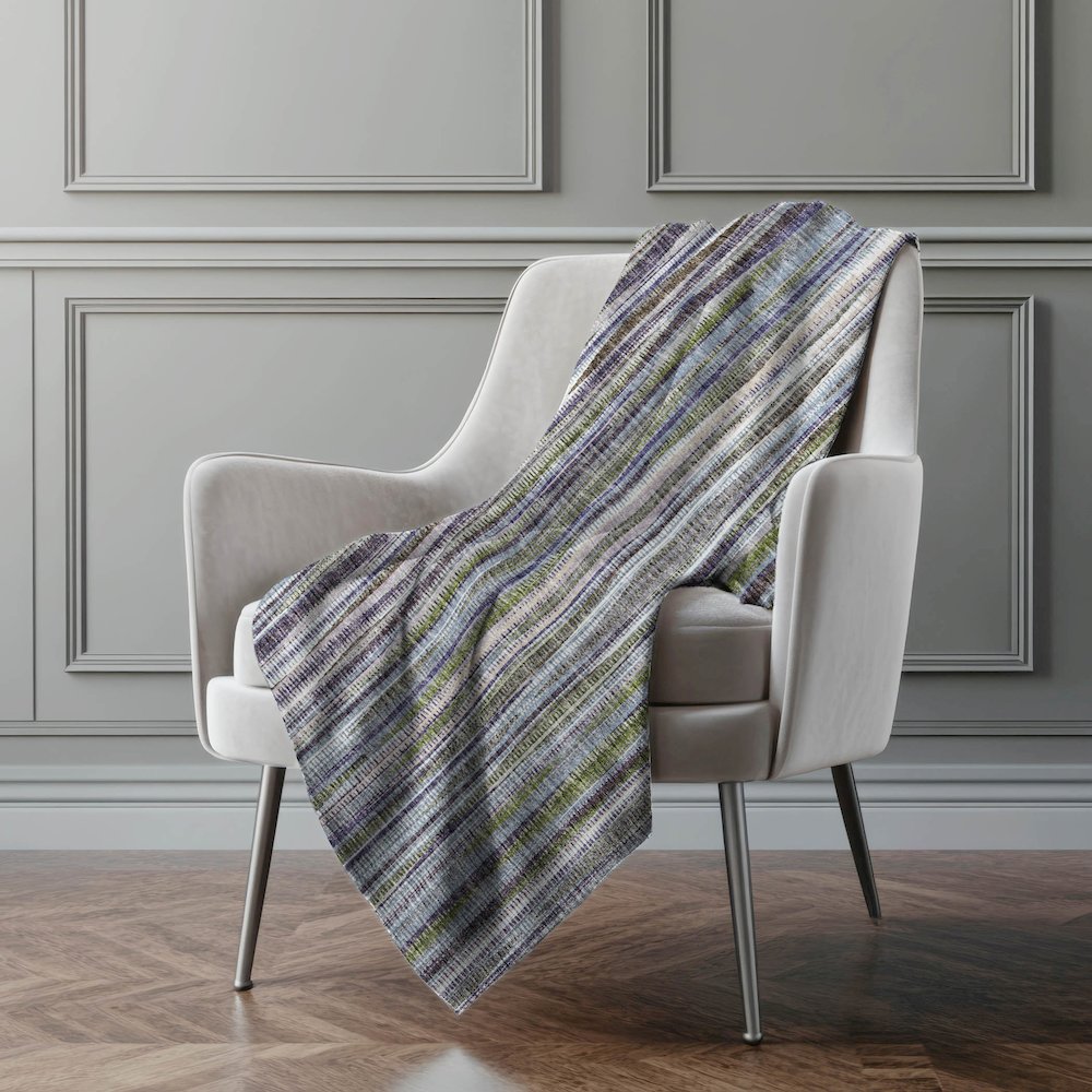 Premium Machine Washable ASB31 Plum 50" x 70" Sherpa Throw Blanket. Picture 5