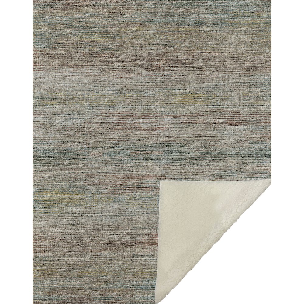 Premium Machine Washable ASB32 Multi 50" x 70" Sherpa Throw Blanket. Picture 1