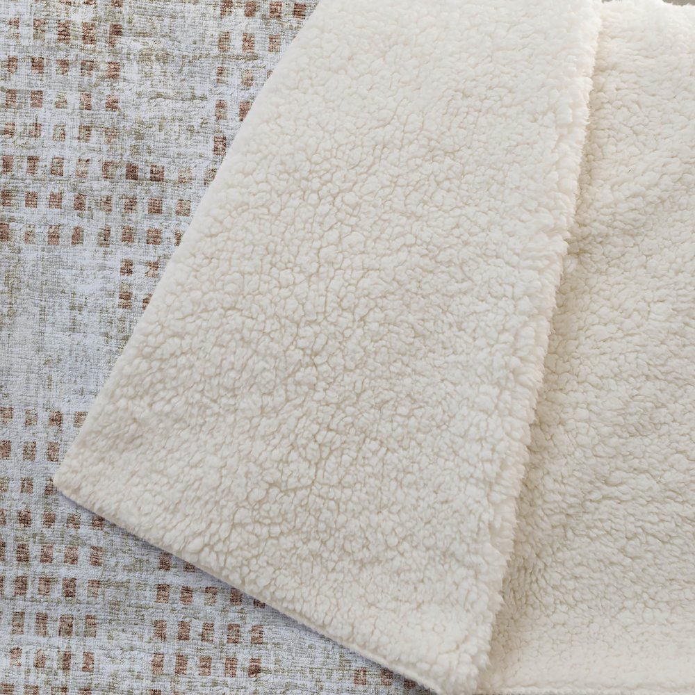 Premium Machine Washable ASB33 Spice 50" x 70" Sherpa Throw Blanket. Picture 2