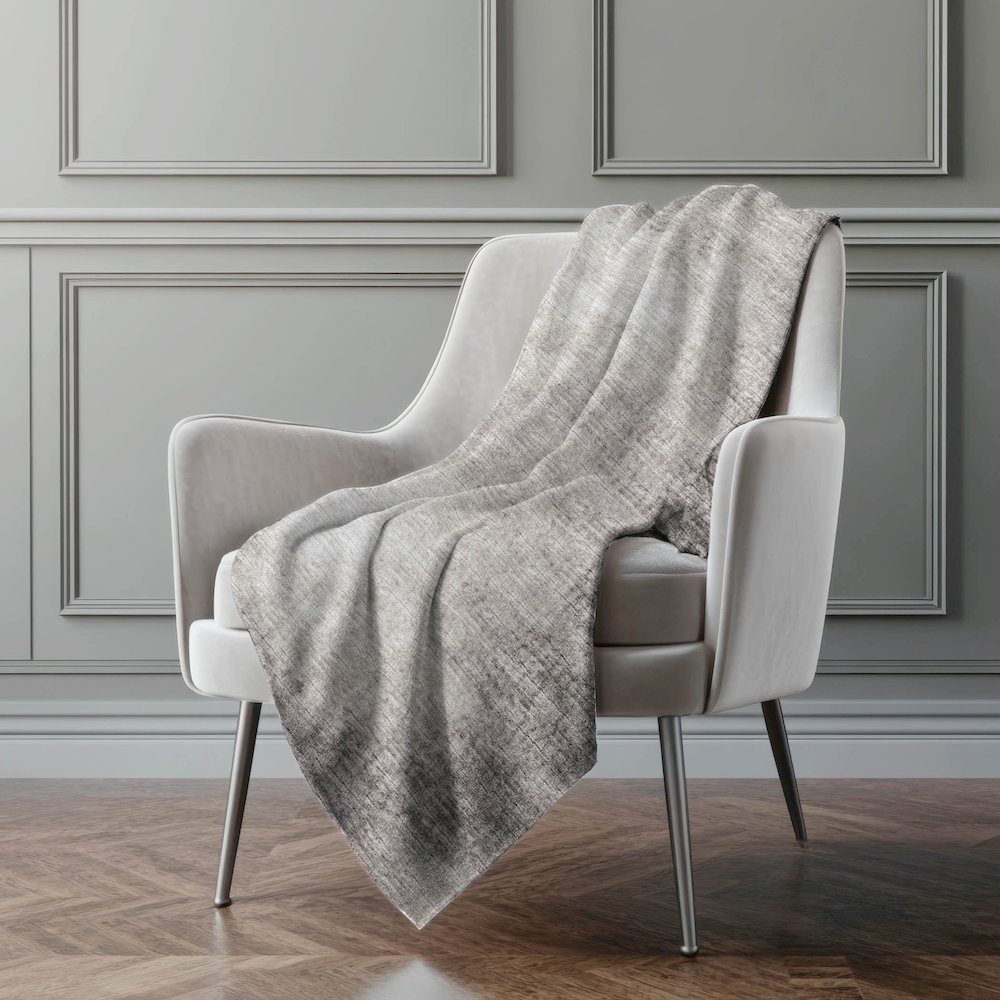 Premium Machine Washable ASB34 Mocha 50" x 70" Sherpa Throw Blanket. Picture 5