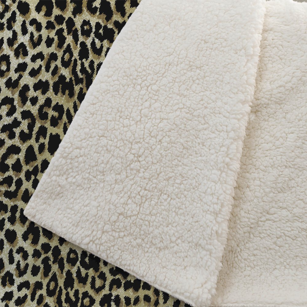 Premium Machine Washable ASB43 Gilded 50" x 70" Sherpa Throw Blanket. Picture 2