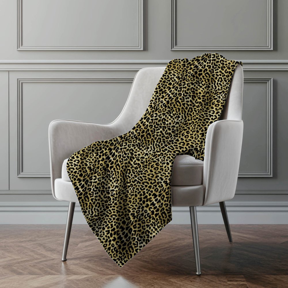 Premium Machine Washable ASB43 Gilded 50" x 70" Sherpa Throw Blanket. Picture 5