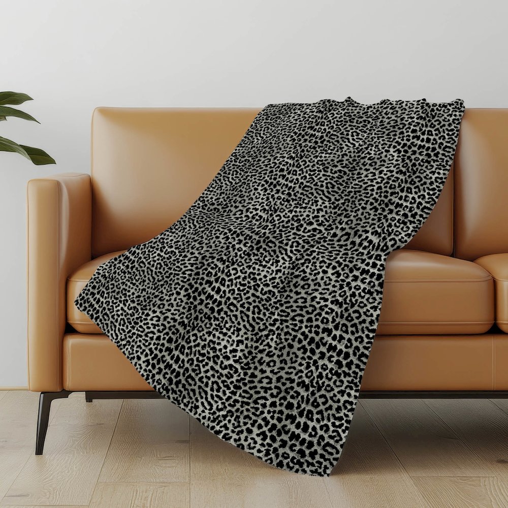 Premium Machine Washable ASB43 Shadow 50" x 70" Sherpa Throw Blanket. Picture 4