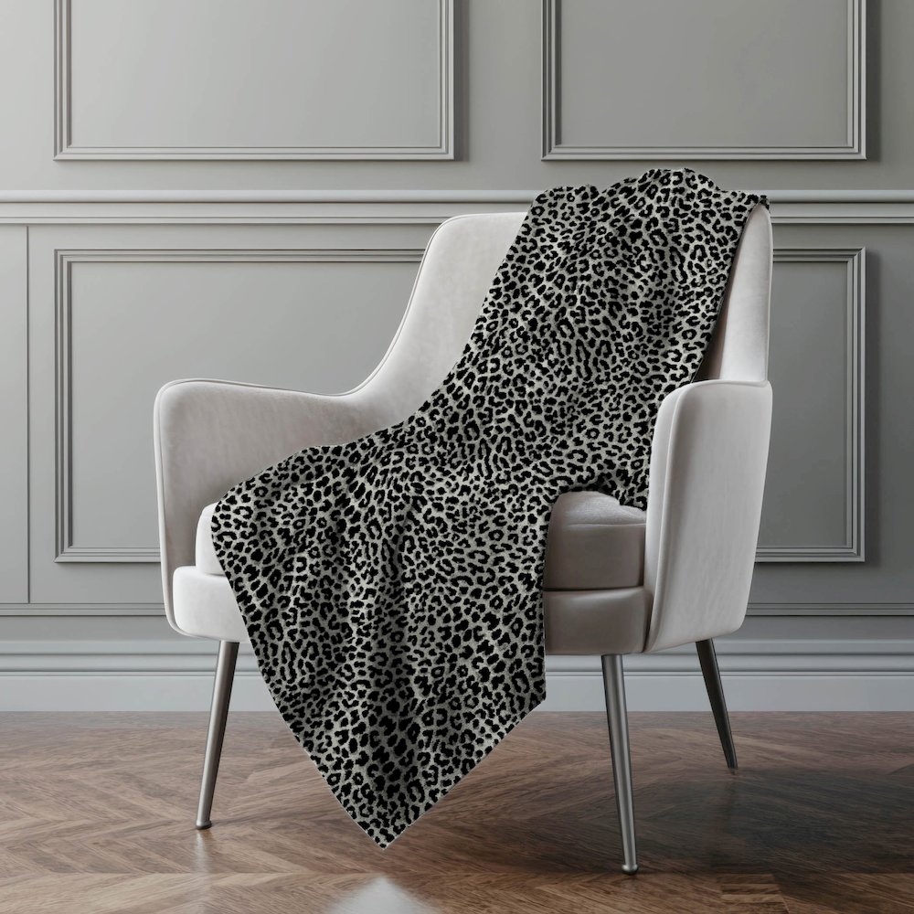Premium Machine Washable ASB43 Shadow 50" x 70" Sherpa Throw Blanket. Picture 5