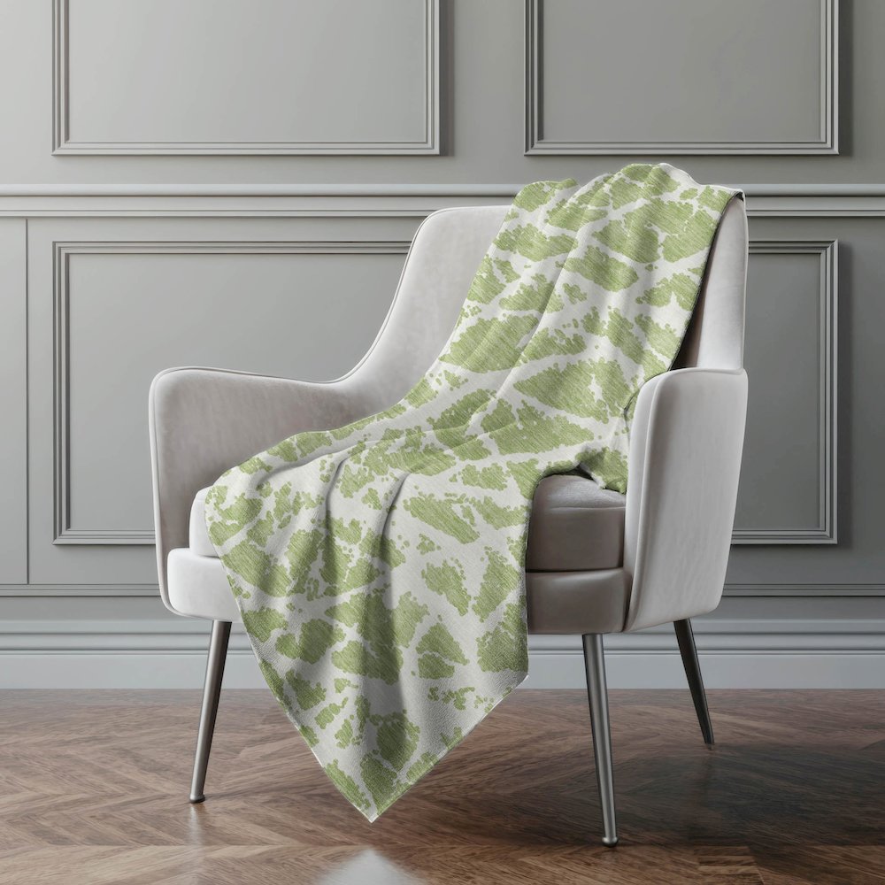 Premium Machine Washable ASB501 Aloe 50" x 70" Sherpa Throw Blanket. Picture 4