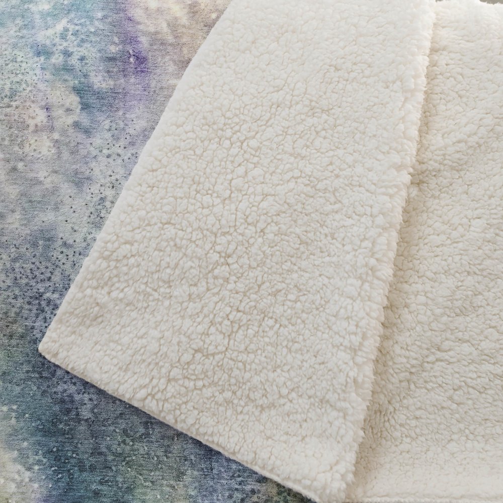 Premium Machine Washable ASB505 Blue 50" x 70" Sherpa Throw Blanket. Picture 2